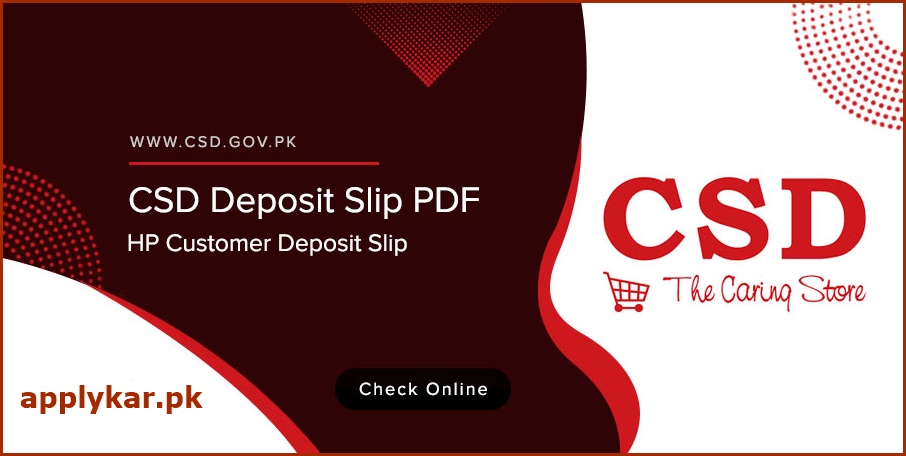 CSD Deposit Slip PDF Download Online