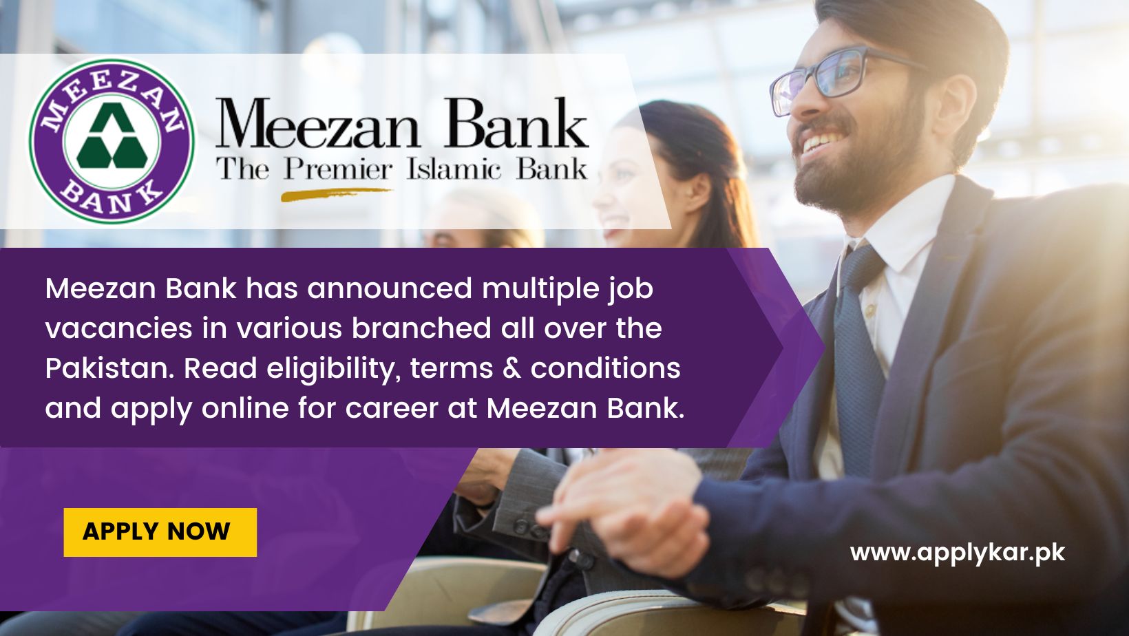 Meezan Bank Jobs Apply Online | Career Opportunities