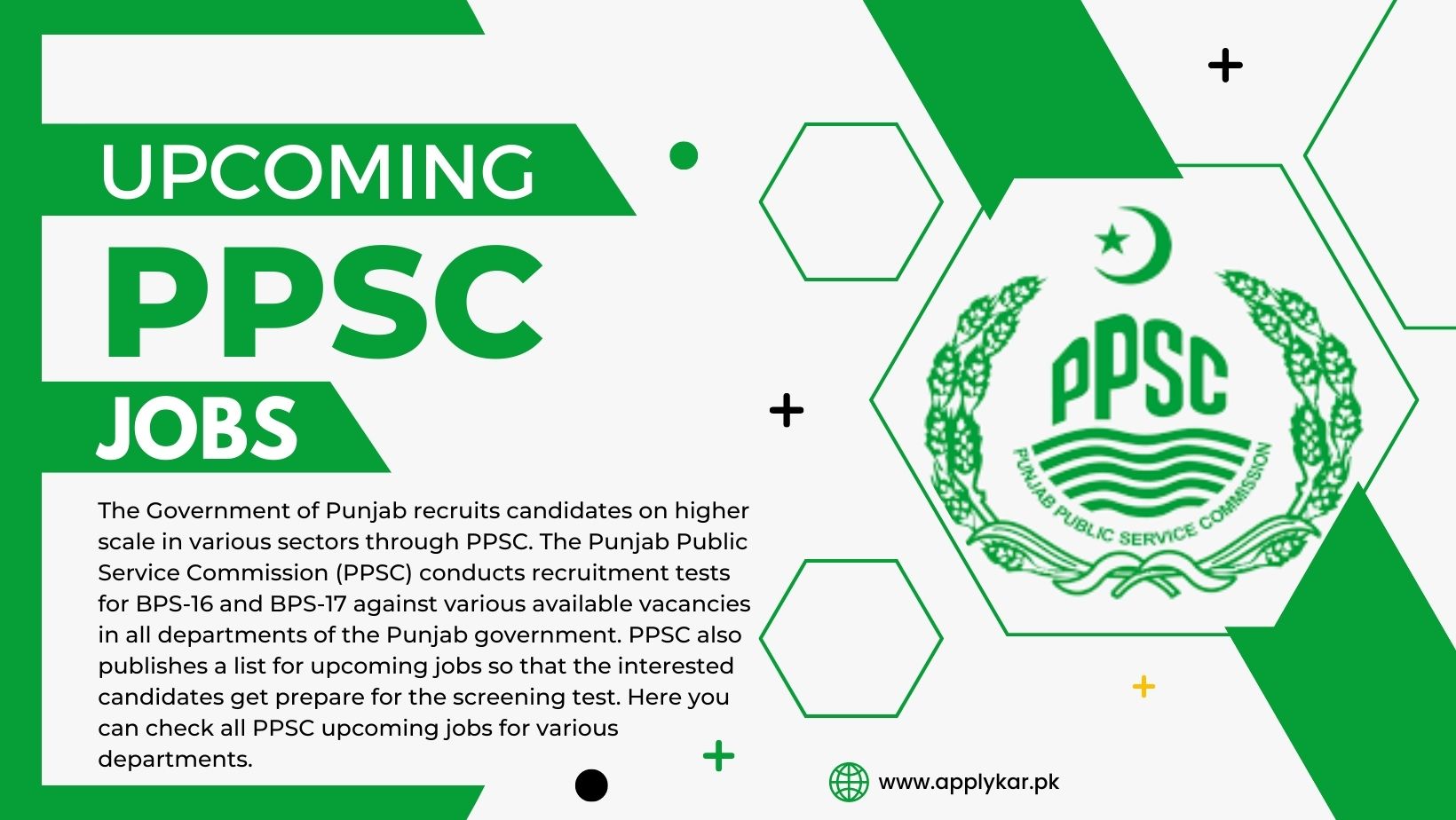 PPSC Upcoming Jobs | Latest Vacancies in Provincial Government