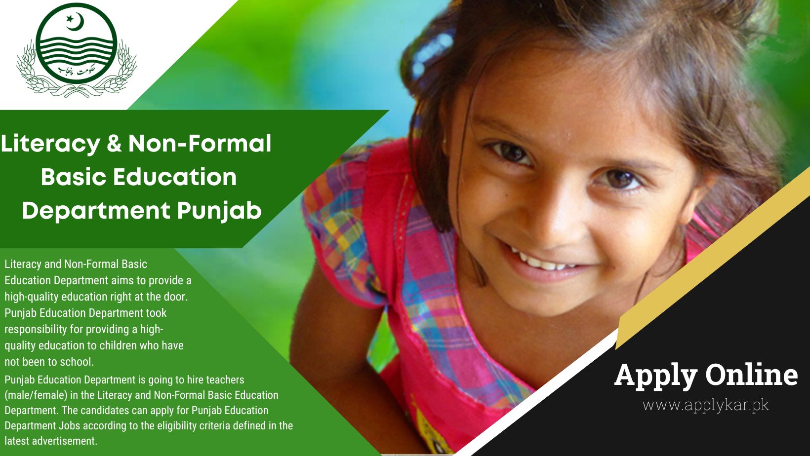 Punjab Education Department Jobs Apply Online | Become Teacher