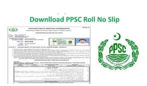 PPSC Charge Nurse Jobs Test Roll No Slip 2024 