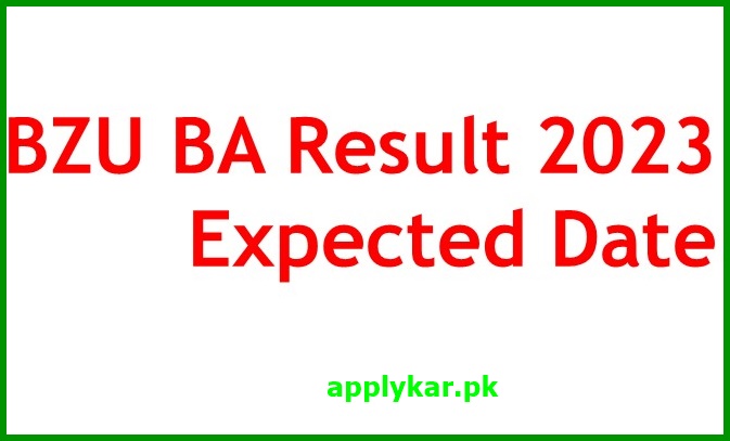 BZU BA Annual Result 2024 Expected Date Check Online