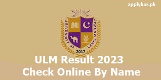 ULM Result 2024