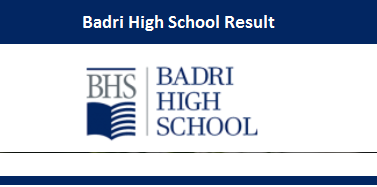 BHS Result 2024 Merit List Badri High School