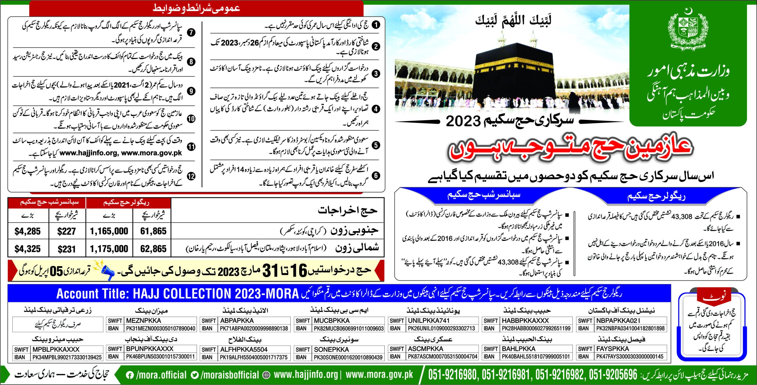 Hajj Application Form 2024 Pakistan Last Date