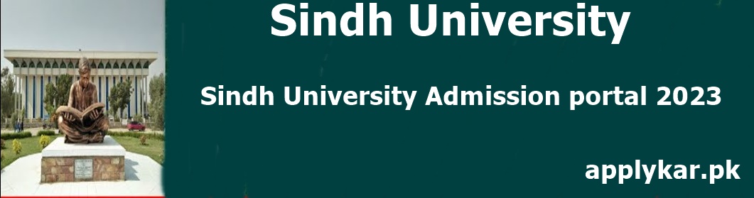Sindh University Admission portal Apply Online