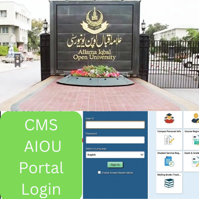CMS AIOU Portal Login 2024 Result By Roll No/Name