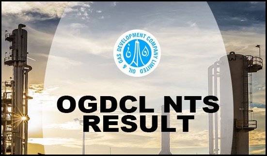 OGDCL NTS Result Answer Key, Merit List OGDCL Internship