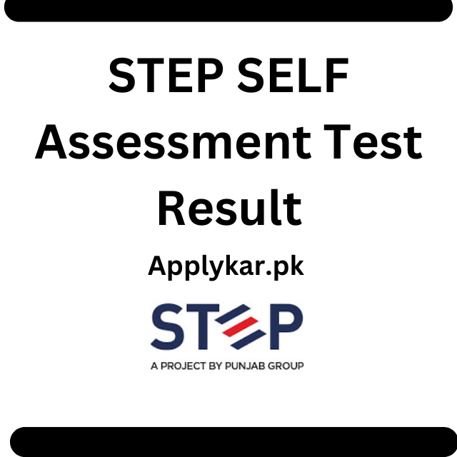 STEP SELF Assessment Test Result 2024 Merit List Check Online