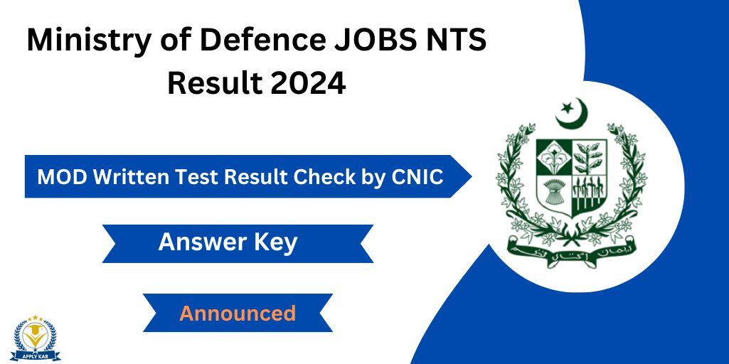 Ministry of Defence MOD NTS Result 2024 [Check Online]
