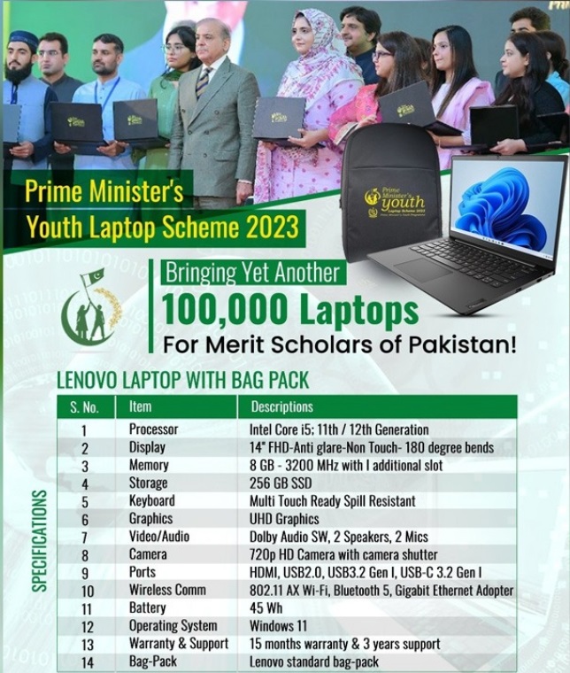 Prime Minister Laptop Scheme Registration Last Date