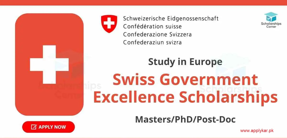 Swiss Government Excellence Scholarships 