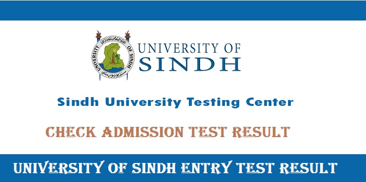 University of Sindh Entry Test Result 2024 List PDF