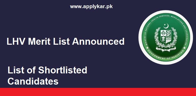 LHV Merit List 2024 24 List of All Shortlisted Candidates