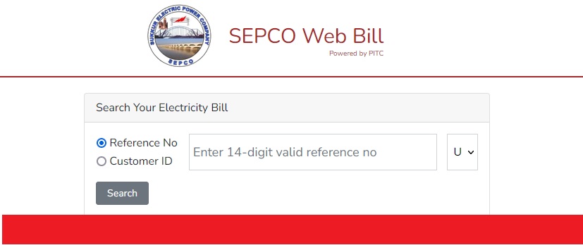 SEPCO Bill Check Online 2024 