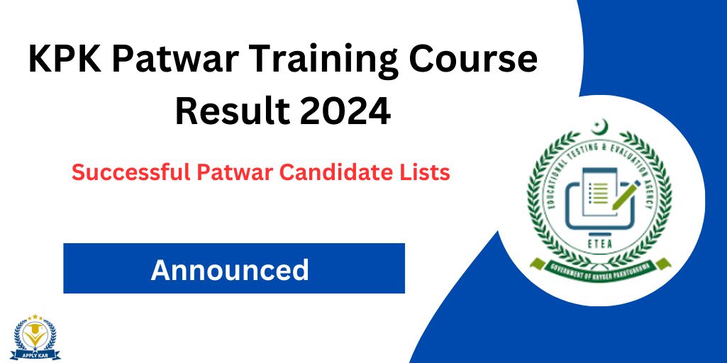 KPK Patwar Training Course Result