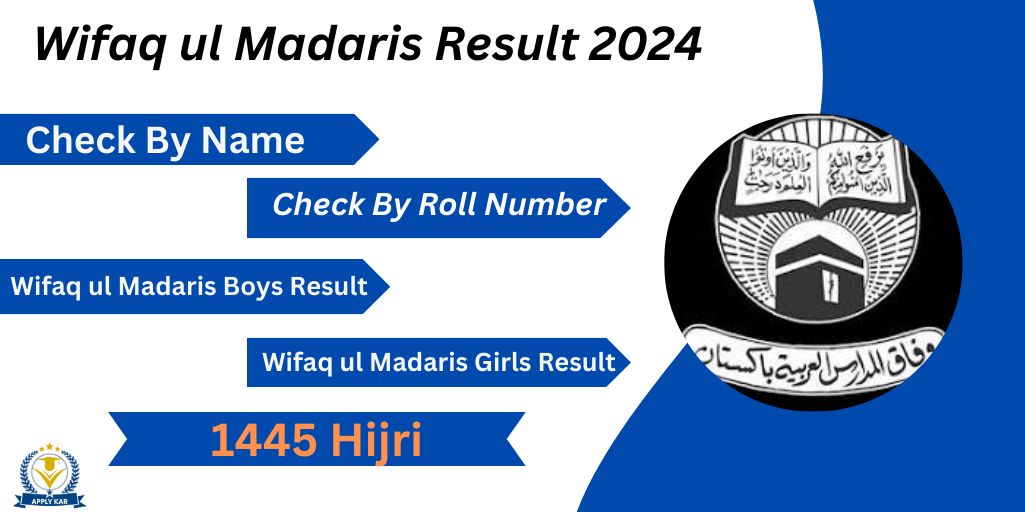 Wifaq ul Madaris Result 2024 1445 Hijri by Name and Roll Number