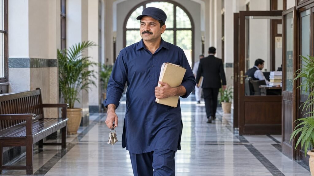 Featured image for District Court Karak Jobs 2026 – Naib Qasid, Chowkidar & Khakrob