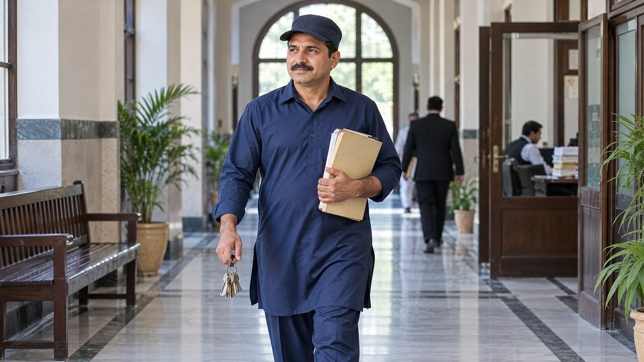 Featured image for District Court Karak Jobs 2026 – Naib Qasid, Chowkidar & Khakrob