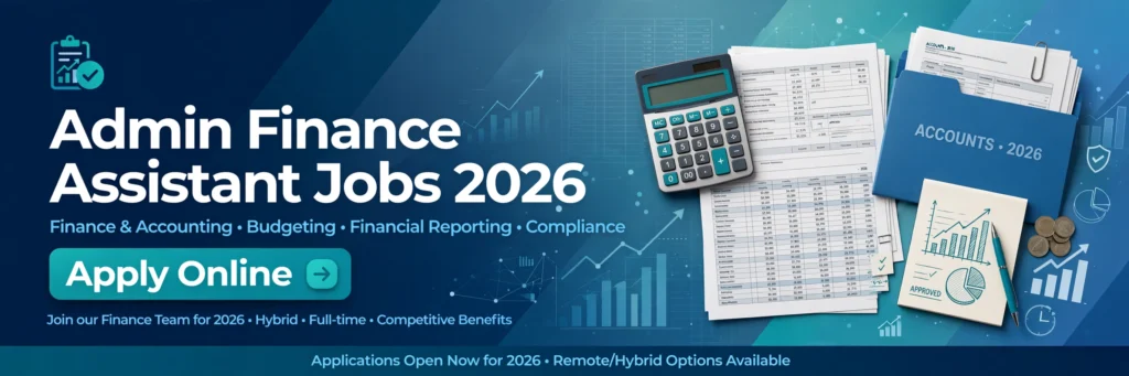 Admin Finance Assistant Jobs 2026 – PIDCL