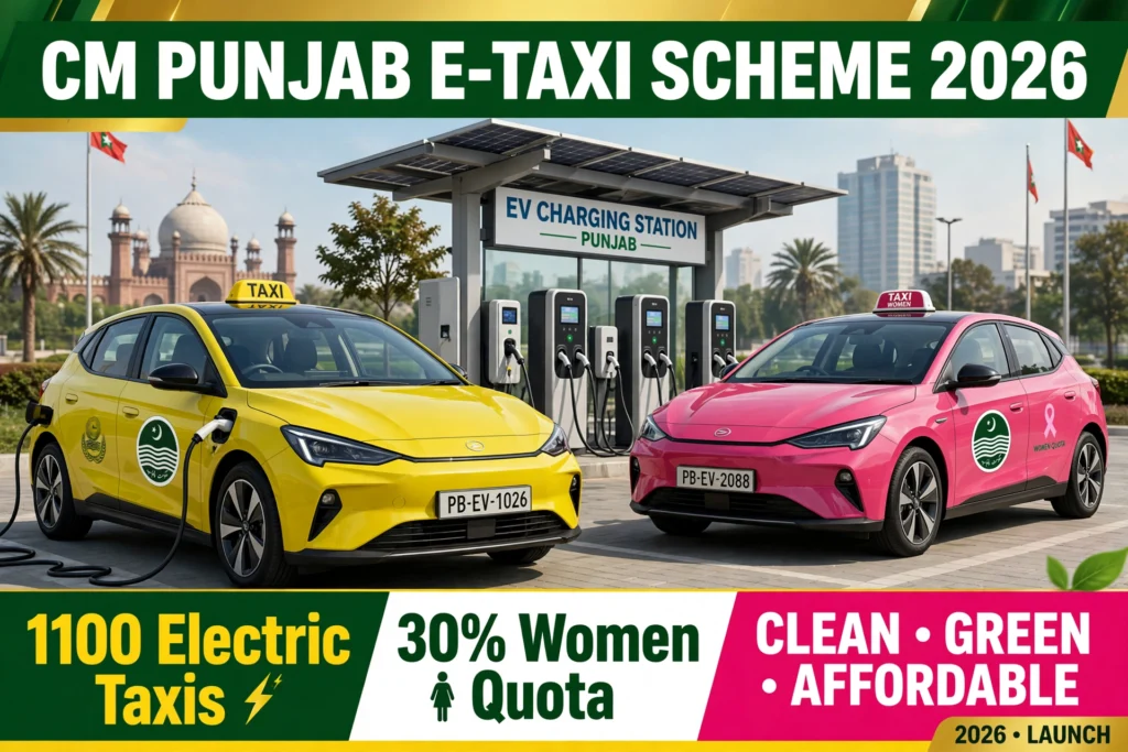 CM Punjab E-Taxi Scheme 2026 – Eligibility, Apply Online and Benefits