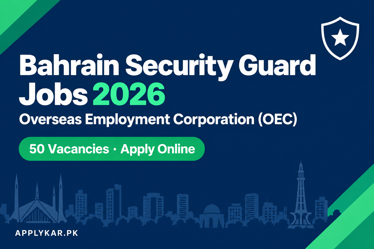 Bahrain Security Guard Jobs 2026 – 50 Vacancies via OEC