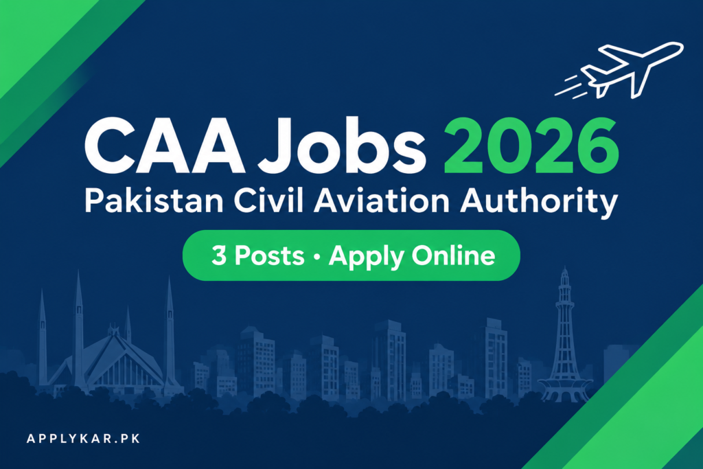 CAA Jobs 2026 - Pakistan Civil Aviation Authority PCAA Notice 05/2026 banner