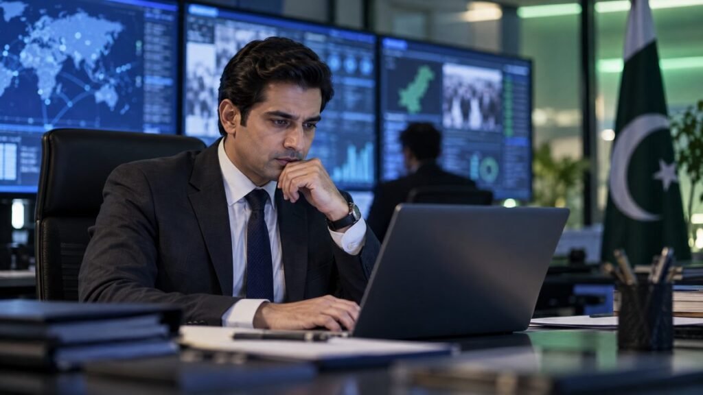 FIA assistant director investigator in a government office