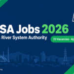 IRSA Jobs 2026 - 23 vacancies in Indus River System Authority Telemetry Project banner