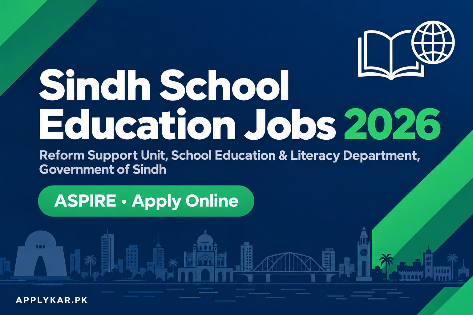 Sindh School Education Department Jobs 2026 - ASPIRE RSU Foundational Learning and Safeguard Specialist